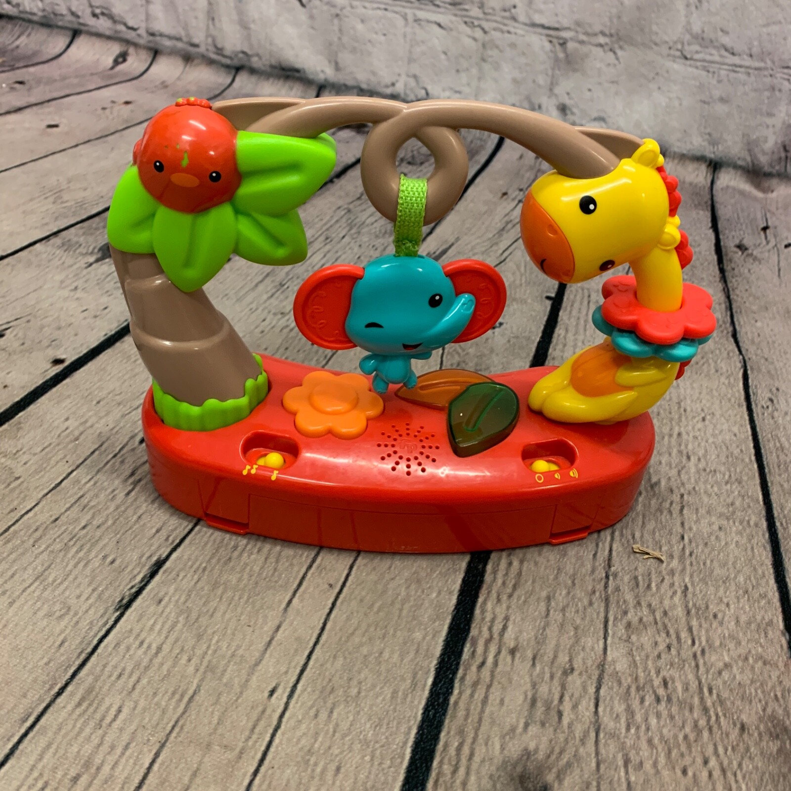 Fisher Price Jumperoo Roaring Rainforest Sounds & Lights Toy