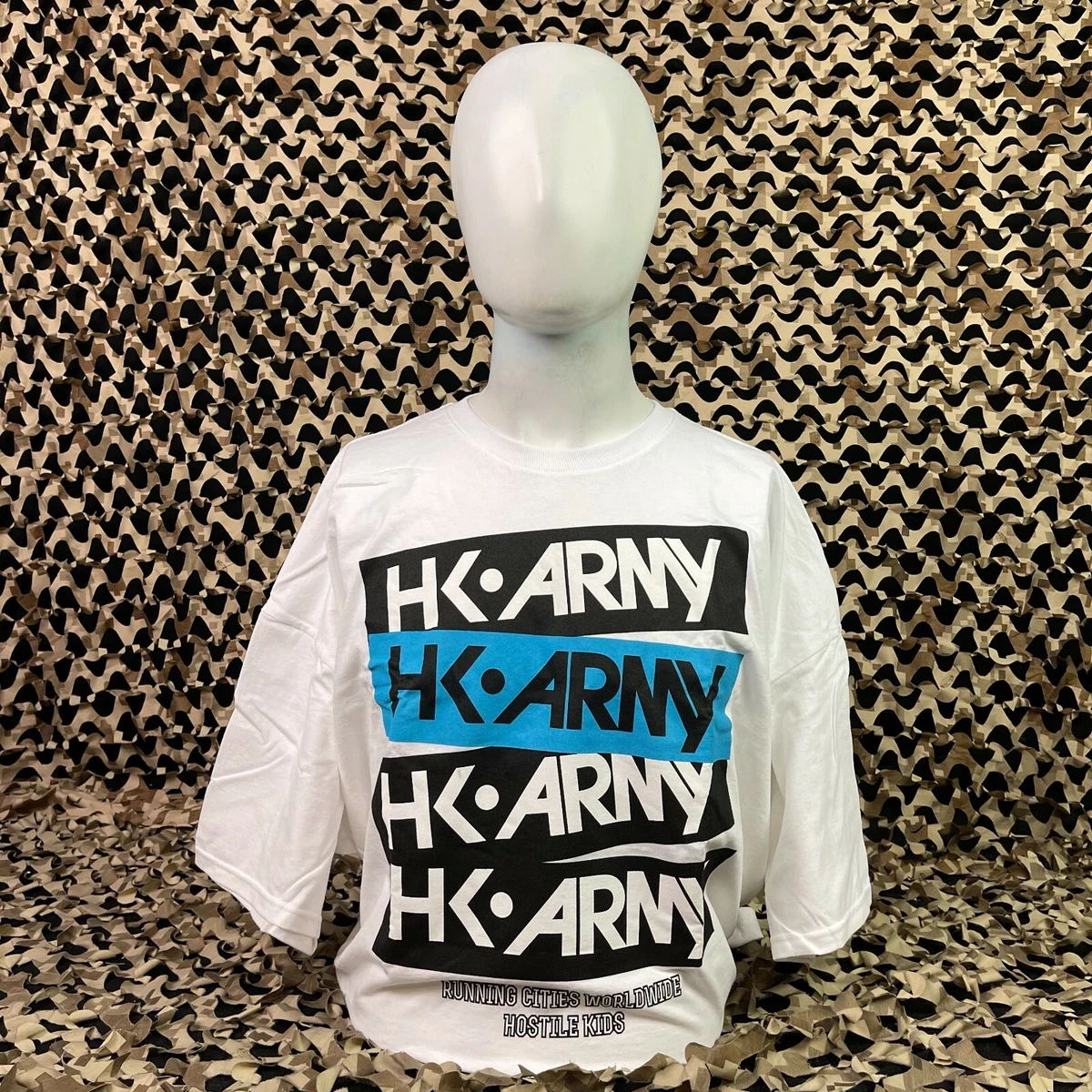 T-shirt De Paintball HK Army – Noir – Taille XXL – Neuf – Adulte