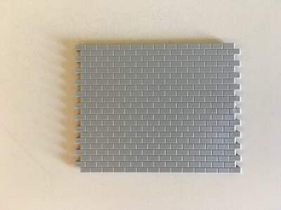 Pikestuff 541-1005 HO Scale Concrete Block Wall Med