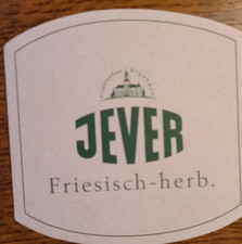 Neuer Bierdeckel von der Brauerei aus Jever