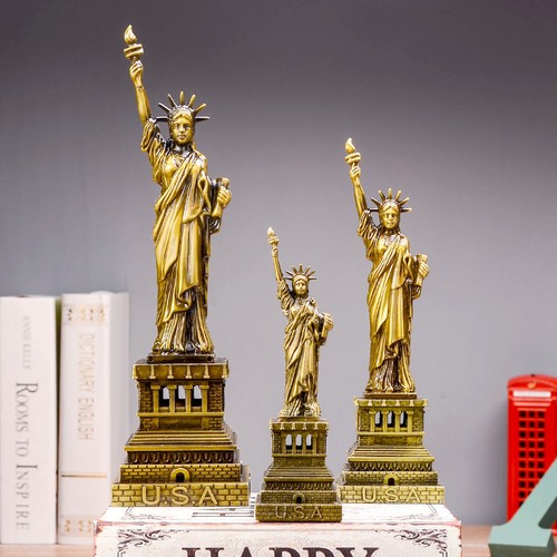 Monumentos Mundiales Edificio Modelo Metal Torre Eiffel Decoración Big Ben Cumpleaños - Imagen 2 de 36