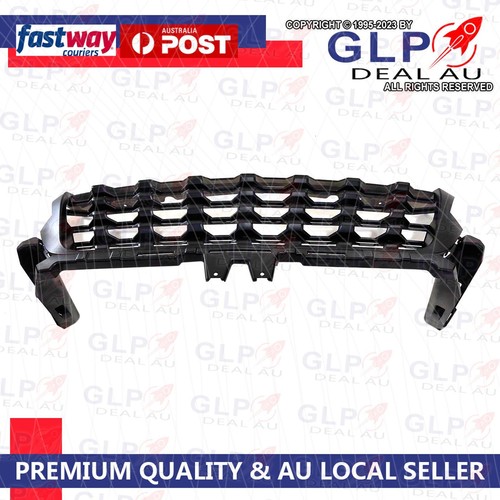 Matt Black Bumper Bar Grille Grill Mesh for Holden Colorado RG UTE 2016-2020 - Picture 3 of 5