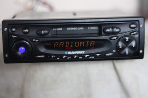 Blaupunkt Ontario DJ 30 old school car stereo Cassette Player BMW Porsche VW - Picture 3 of 13