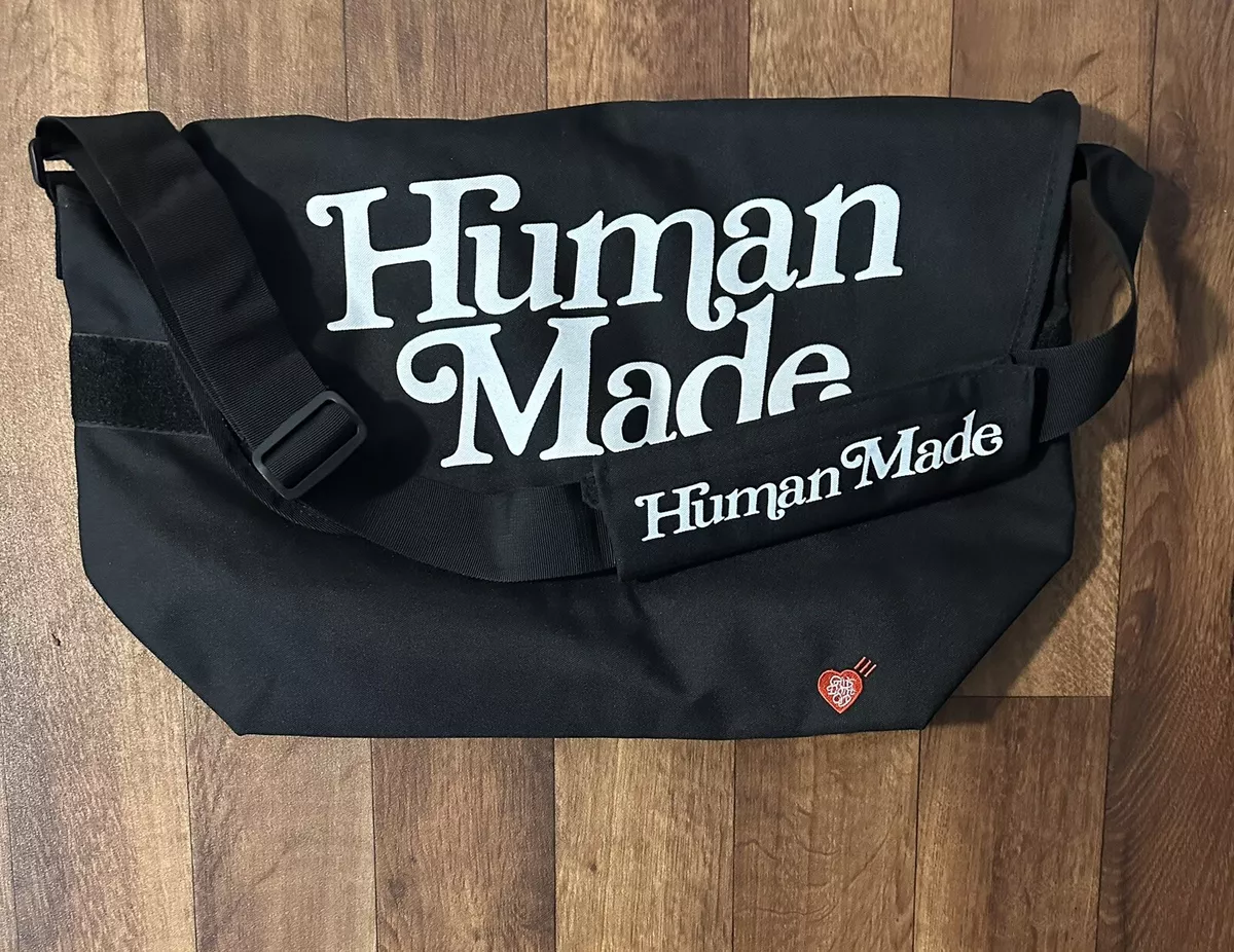 Human Made Messenger Bag Black Crossbody