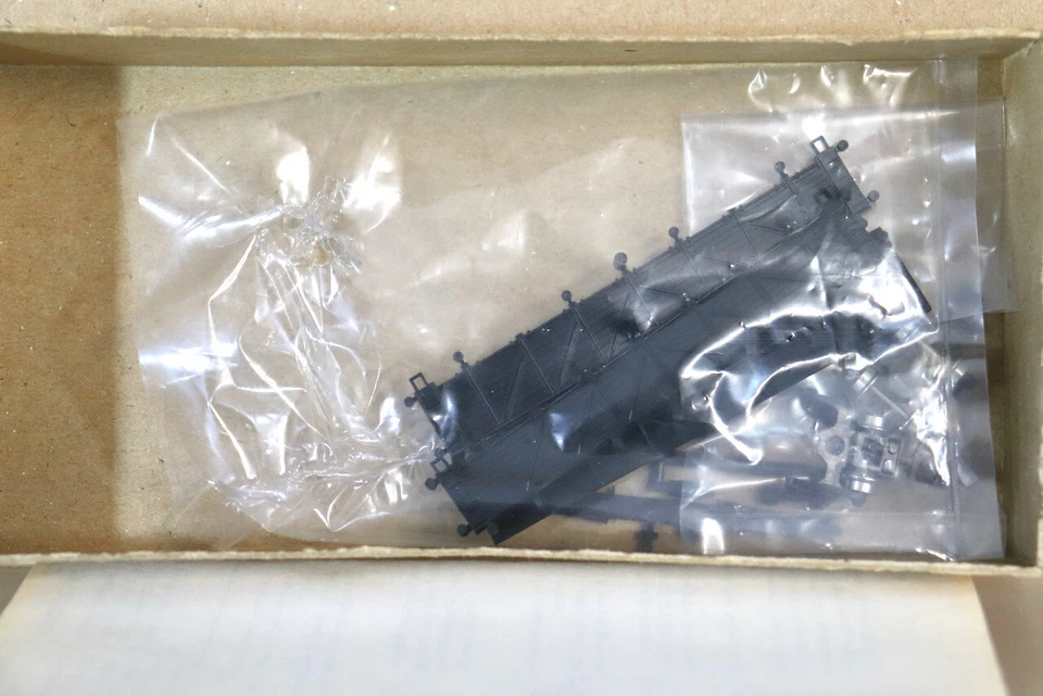 DIMI TRAINS 1106 N GAUGE DROP BOTTOM GONDOLA CAR WAGON SUPER DETAILED KIT nz - Image 3 of 4