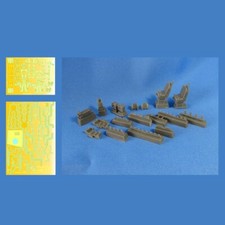 Jeu de détails Yak-130 (pour kit de maquette d'avion Zvezda, Kitty Hawk) 1:48...