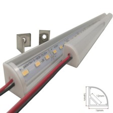 5pcs Wall Corner LED Bar Light DC 12V 50cm SMD 5730 Rigid LED Cabinet light 
