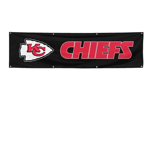 Yerchic Chiefs Flagge 90x152 Cm | Polyester Für Zimmer, Garage & Fan-Deko