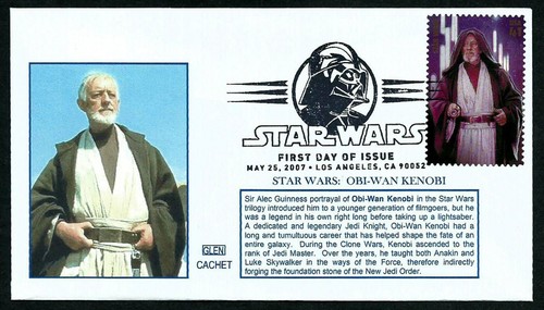 USA, SCOTT # 4143, COMPLETE SET OF 15 GLEN FDC COVERS - STAR WARS 2007 - Picture 10 of 16