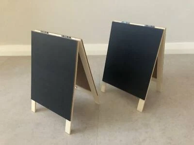 Easel Chalk Board Stand 30cm Tall X2 Wedding Engagement Markets