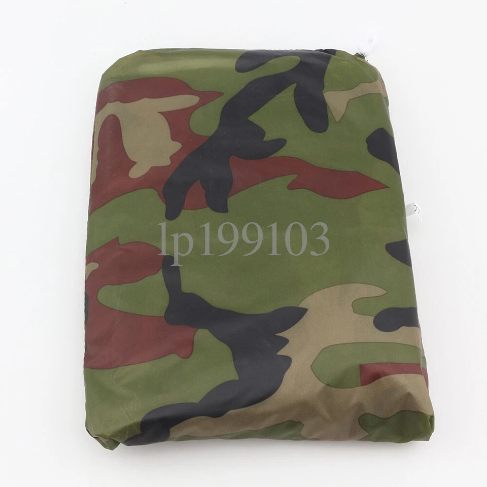 Protector antipolvo cubierta camuflaje L para Kawasaki Ninja 250R 300 400 Foto 4 de 4