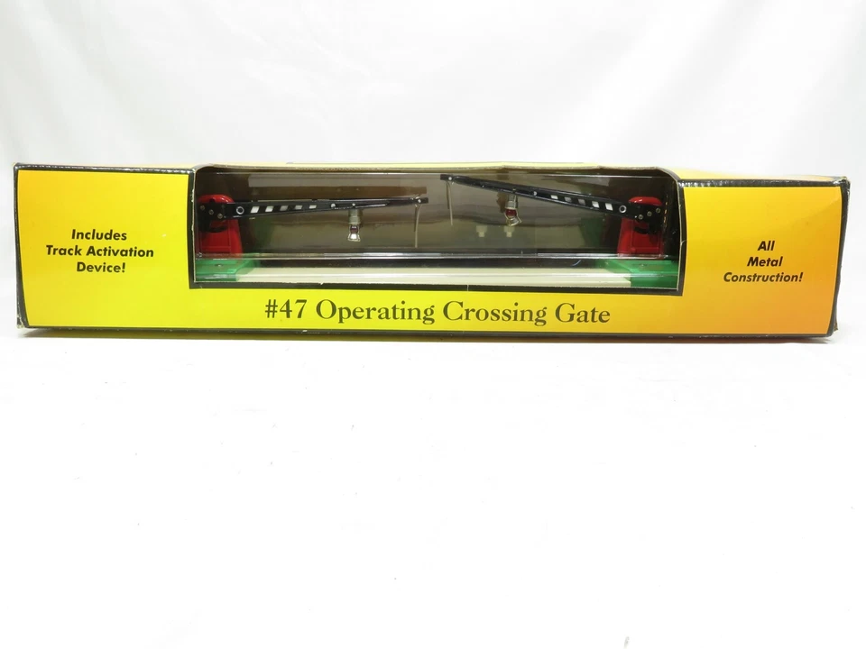 MTH 30-1080 No. 47 porta de passagem operacional base verde e amarela nova na caixa - Imagem 4 de 4