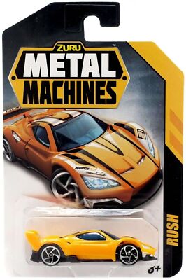ZURU Metal Machines Import RUSH Sportwagen gelb neuwertig