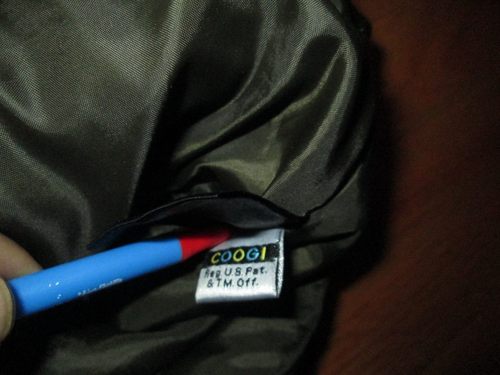 COOGI Streetwear Wool Blend Hoodie Hood Jacket coat sweater F10TW XL - Picture 3 of 12