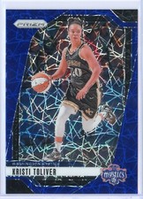 2024 Panini Prizm WNBA Blue Velocity 12 Kristi Toliver Washington Mystics
