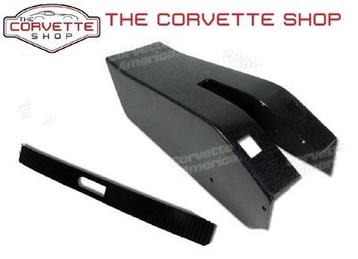 Center Console Brake C3 Corvette Park Brake Center Console Black & Seal 1969-1976 with Power ...