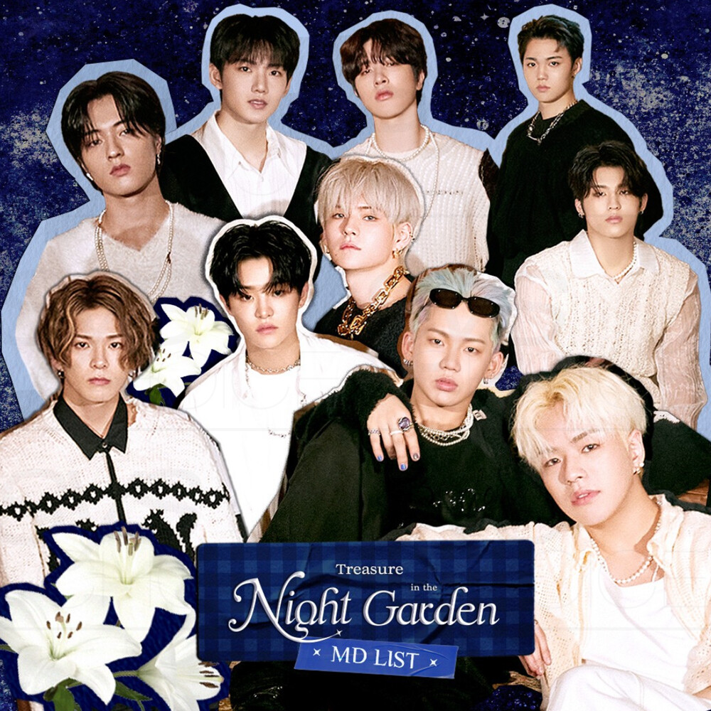 TREASURE in the NIGHT GARDEN OFFICIAL MD + Tracking Number