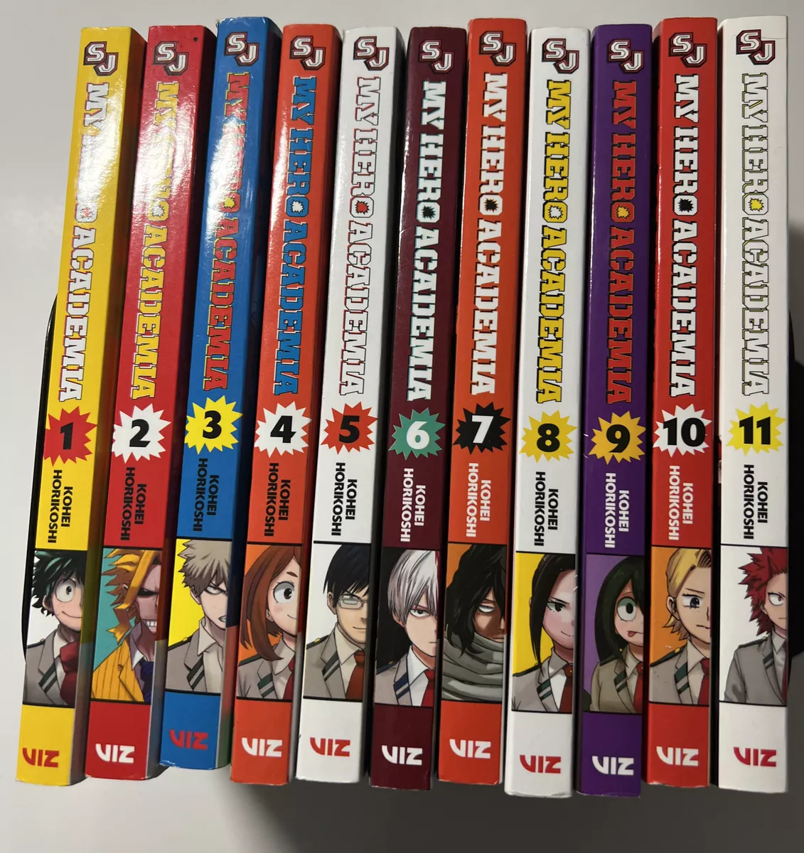 My Hero Academia Volume 1-10 Collection by Kohei Horikoshi