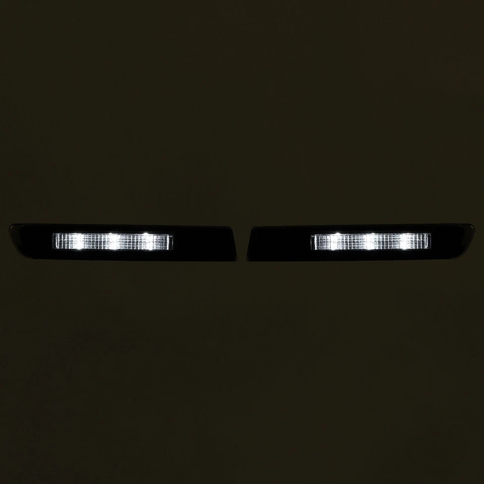 Luces LED marcadoras laterales guardabarros delantero trasero base 2004-2008 4 piezas para Acura TL Foto 3 de 4