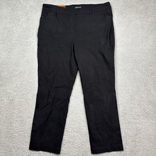 Hilary Radley Womens Pull On Build In Tummy Control Panel Slim Leg Pants