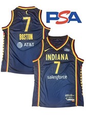 Aliyah Boston Signed Autograph Indiana Fever #7 Explorer Edition Jersey PSA/DNA