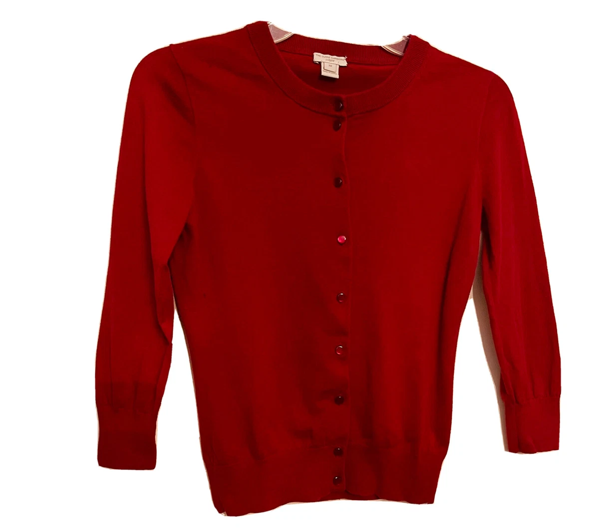J.Crew Factory 3 4 Sleeve Clare Cardigan Women Cotton Style 14041