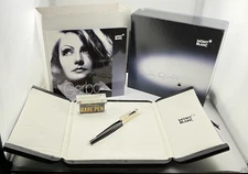 Montblanc Muses GRETA GARBO  Fountain Pen 18K Med nib NEW Year 2005