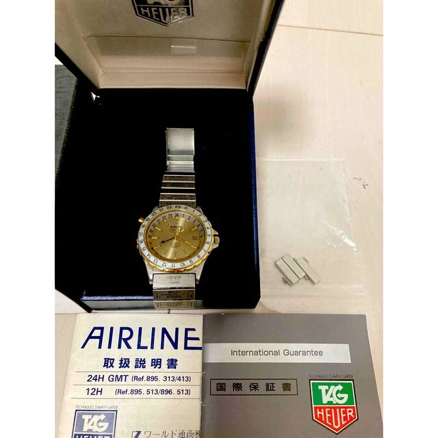 Scarce TAG HEUER TAG Heuer Professional AIRLINE GMT 895.413 | eBay