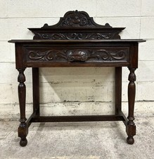 Antique English 19th Century Matthew Rose & Sons Console Table Buffet Sideboard