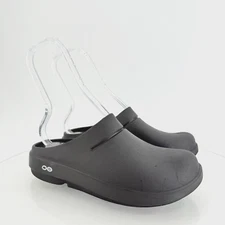 OOFOS Women's OOcloog Mule Size 9 Recovery Shoe Slip On Black Stress Relief