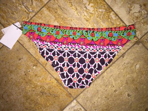 Trina Turk Venice Beach Side Buckle Bikini Swimsuit Bottom Women's 12 Nwt - Picture 2 of 3