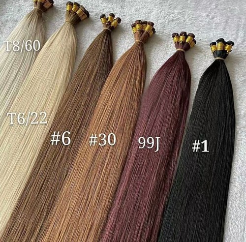 Brazilian Straight Hand Tied Sew in Weft Invisible 100% Remy Human Hair 100g - Picture 8 of 21