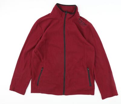 Atlas Herren Jacke rot Größe L Reißverschluss