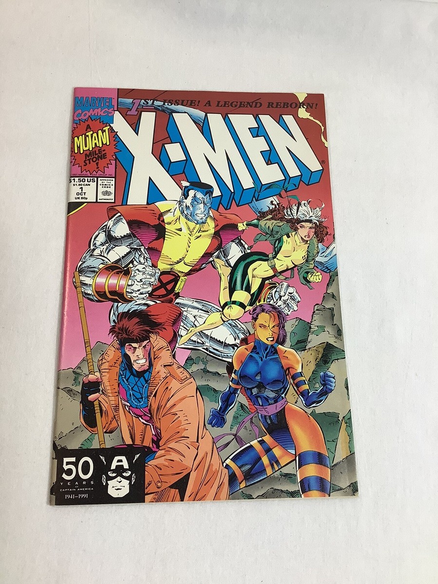 X-MEN #1 1st ISSUE A LEGEND REBORN MARVEL COMICS OCT 1991 | eBay