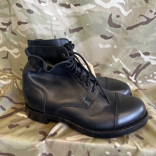 British Army Black Ammo Ankle Parade 