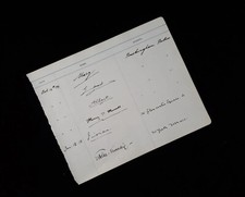King Edward VIII Signed George VI Autograph Princess Mary Royalty Visit Document