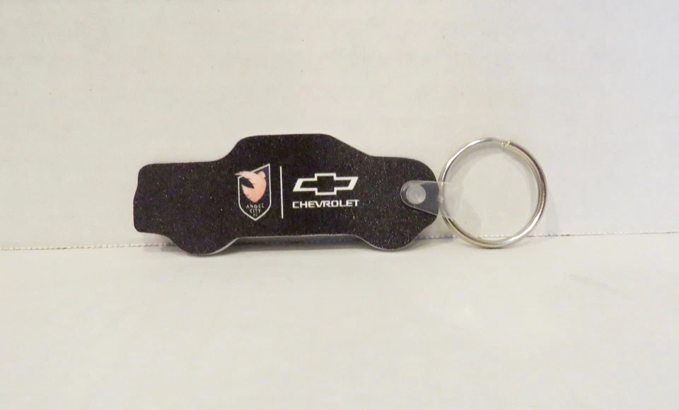 NWSL ACFC Angel City Soccer Pride Keychain Key Ring - Image 2 of 4
