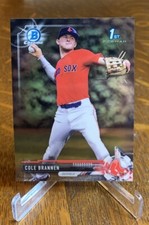 2017 Bowman Chrome Draft #BDC-193 Cole Brannen Boston Red Sox Baseball Card