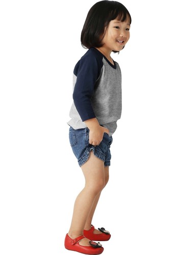Infant Baseball Raglan T-Shirts 3/4 Sleeve Jersey Tee Boys Girls Baby Preschool - Picture 15 of 72
