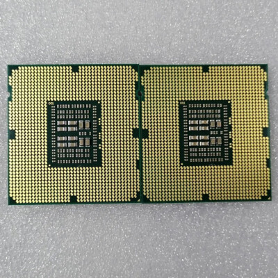 2Pcs Matched Pair Intel Xeon E5-2470 V2 E5-2450 V2 CPU LGA 1356 Processor