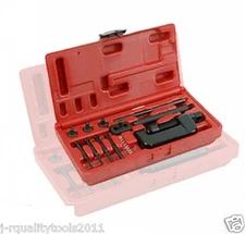 13pc Chain Breaker Riveting Tool Kit Cutting OHV Cam Drive ATV Motorcycle Bike