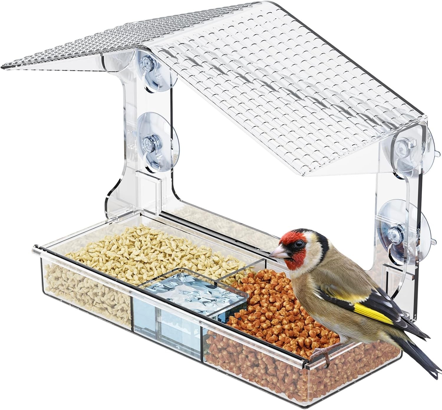 S With Strong Suction Cups For Cats,kid And Birds L...