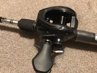 Abu Garcia Vengeance Baitcast Combo - Left Abu Garcia Vengeance Baitcast Combo - Left