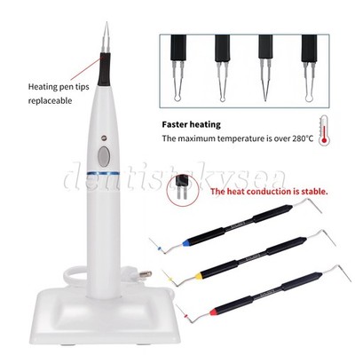 Cordless Dental Gutta Percha Tooth Gum Cutter /Endo Buchanan Hand Plugger Tips Y
