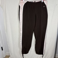Vintage Y2K Nike Loose Fit Straight Women  s Windbreaker Pants Size M 8-10 