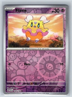Flittle 100/198 Common Scarlet & Violet Pokemon Reverse Holo Near Mint