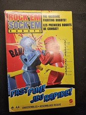 Mattel Rock'em Sock'em Robots Board Game Robots Theme Unassembled