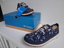 NIB Columbia Bahama Vent Relaxed PFG - Men  s Navy/Mango Boat Shoes Size 8
