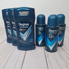 Degree Men Antiperspirant Deodorant Cool Rush Deodorant 6 Pack Mixed Stick/Spray