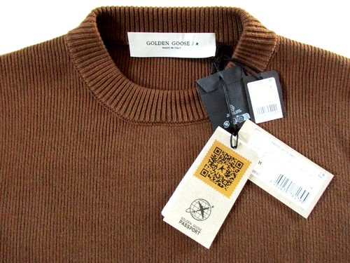 Golden Goose Sweater Journey Collection Men's M Medium Davis Basic Preppy Casual